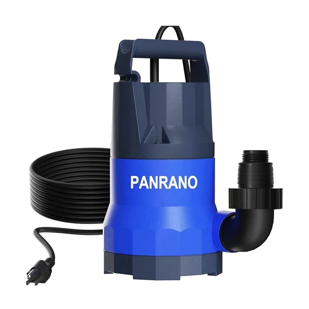 3/4 HP Submersible Sump Pump 3500 GPH Portable Water Transfer Tool